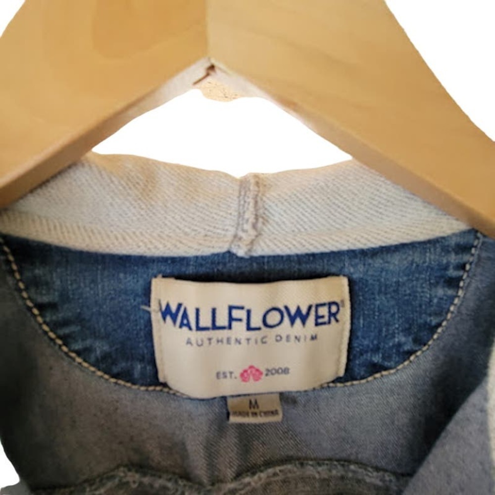 Wallflower Jr Denim/Gray hooded jacket - Picture 2 of 7